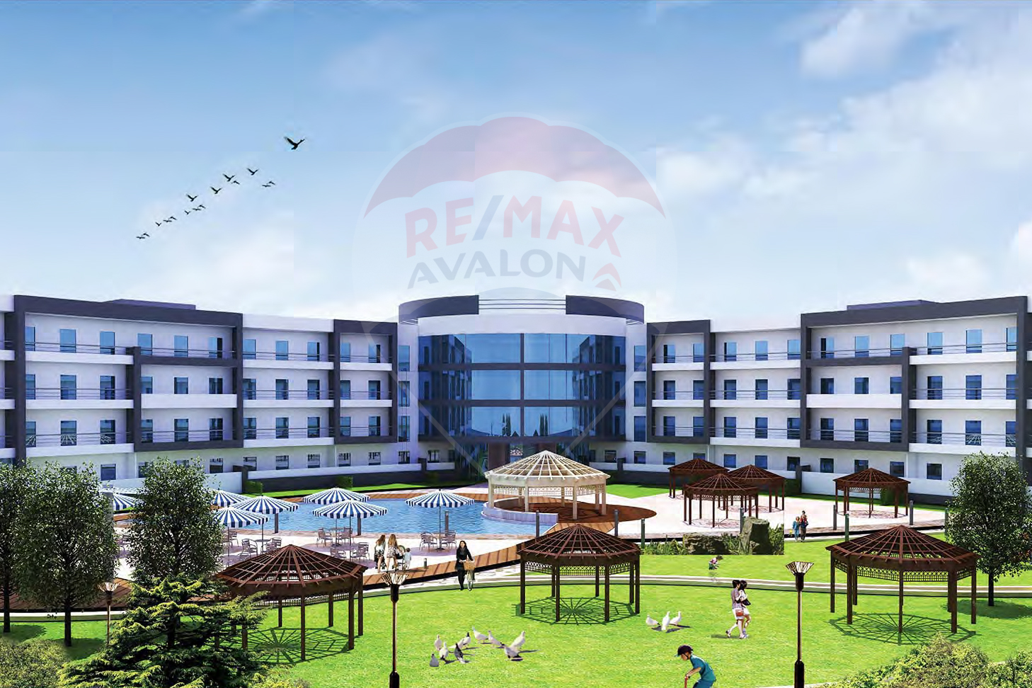 شالية للبيع الساحل (مارسيليا بيتش 4 - سيدي عبد الرحمن) 91 م