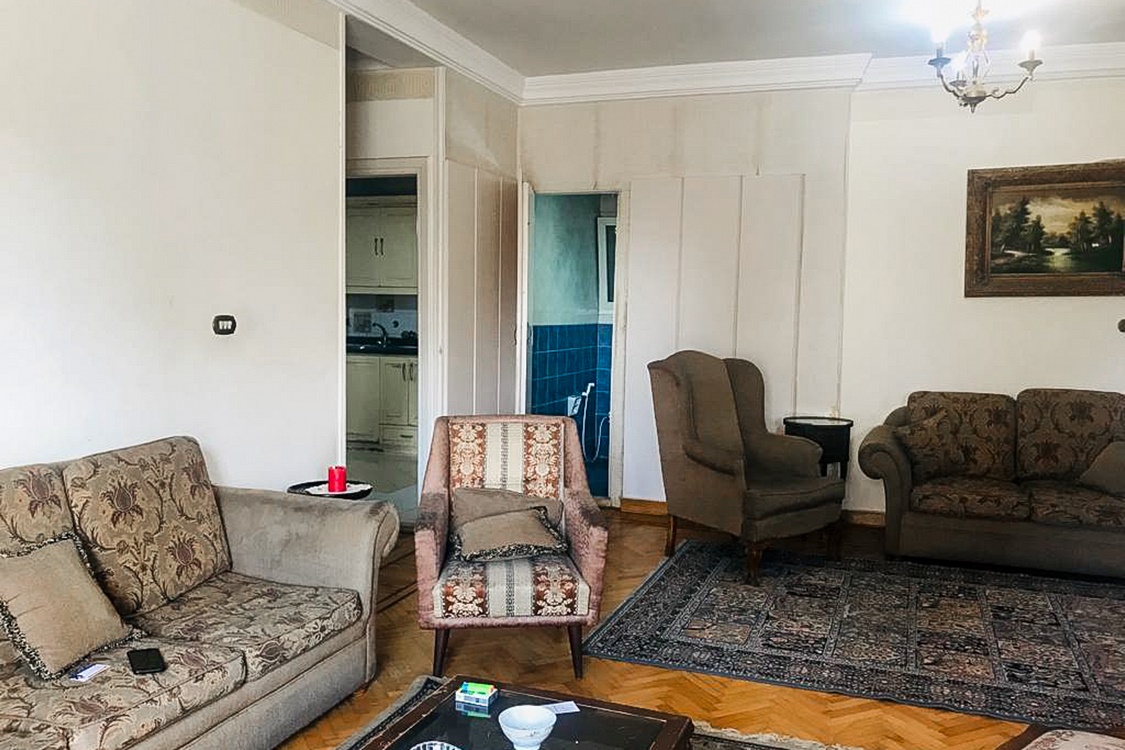 Apartment for rent 130m El-Wzara (Number 2 From Abo Qir St.)