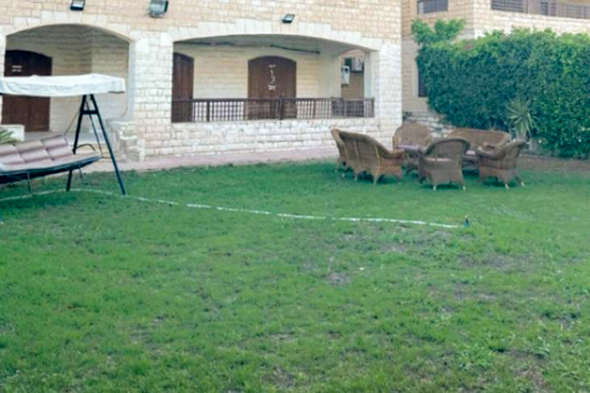 شاليه أرضي + حديقة للإيجار المفروش (مارينا 7)