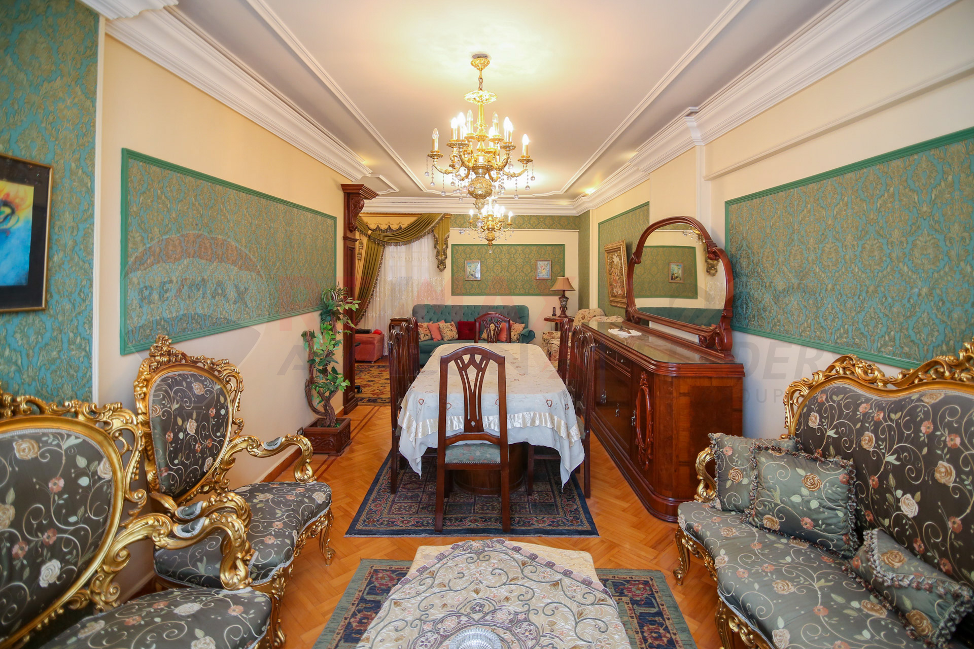 Furnished apartment for rent 170 m Roushdy (Branched from Abo Qir st)