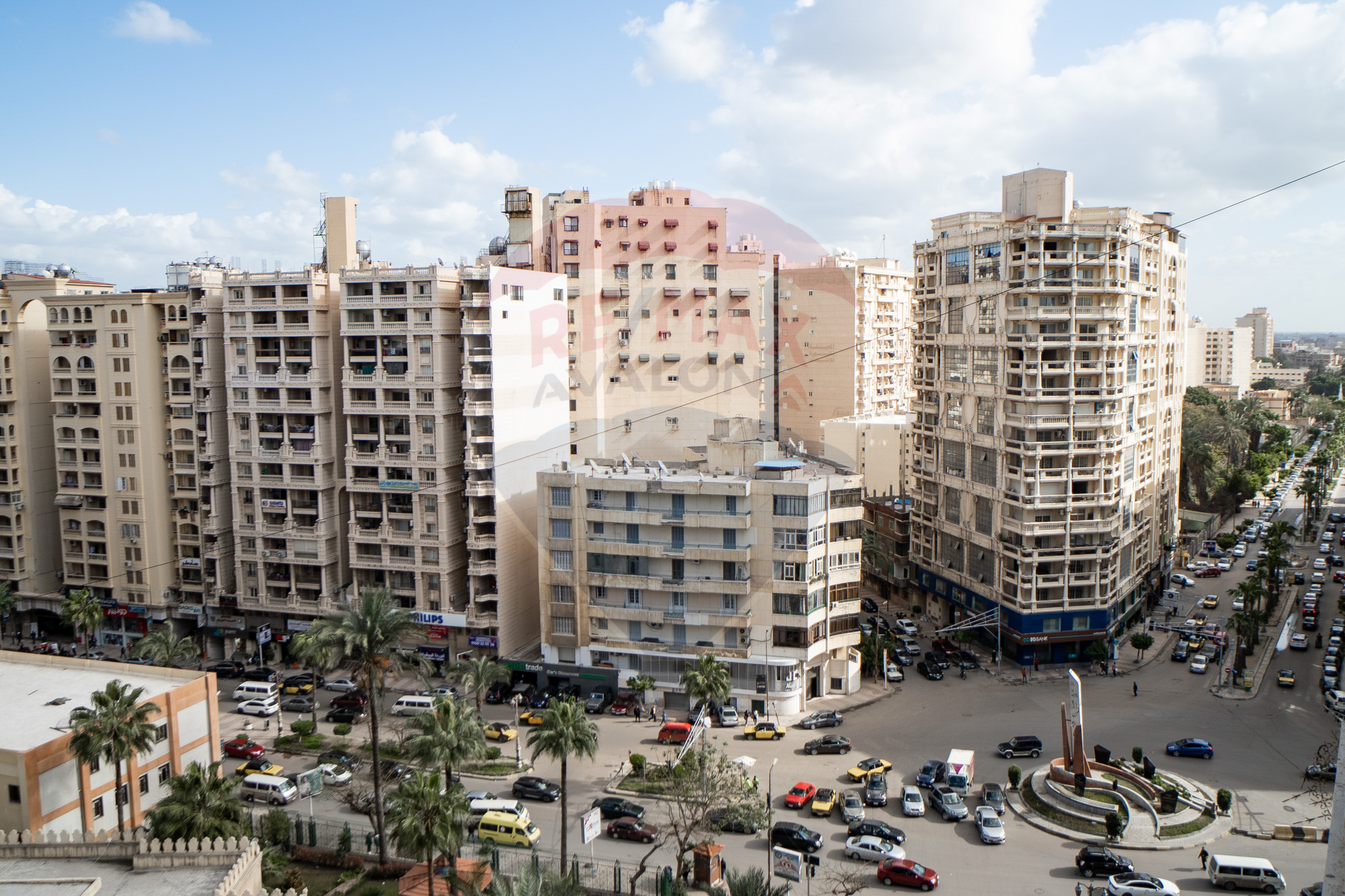 شقة للبيع 636م سموحة (ش البرت الاول - عمارات البارون)