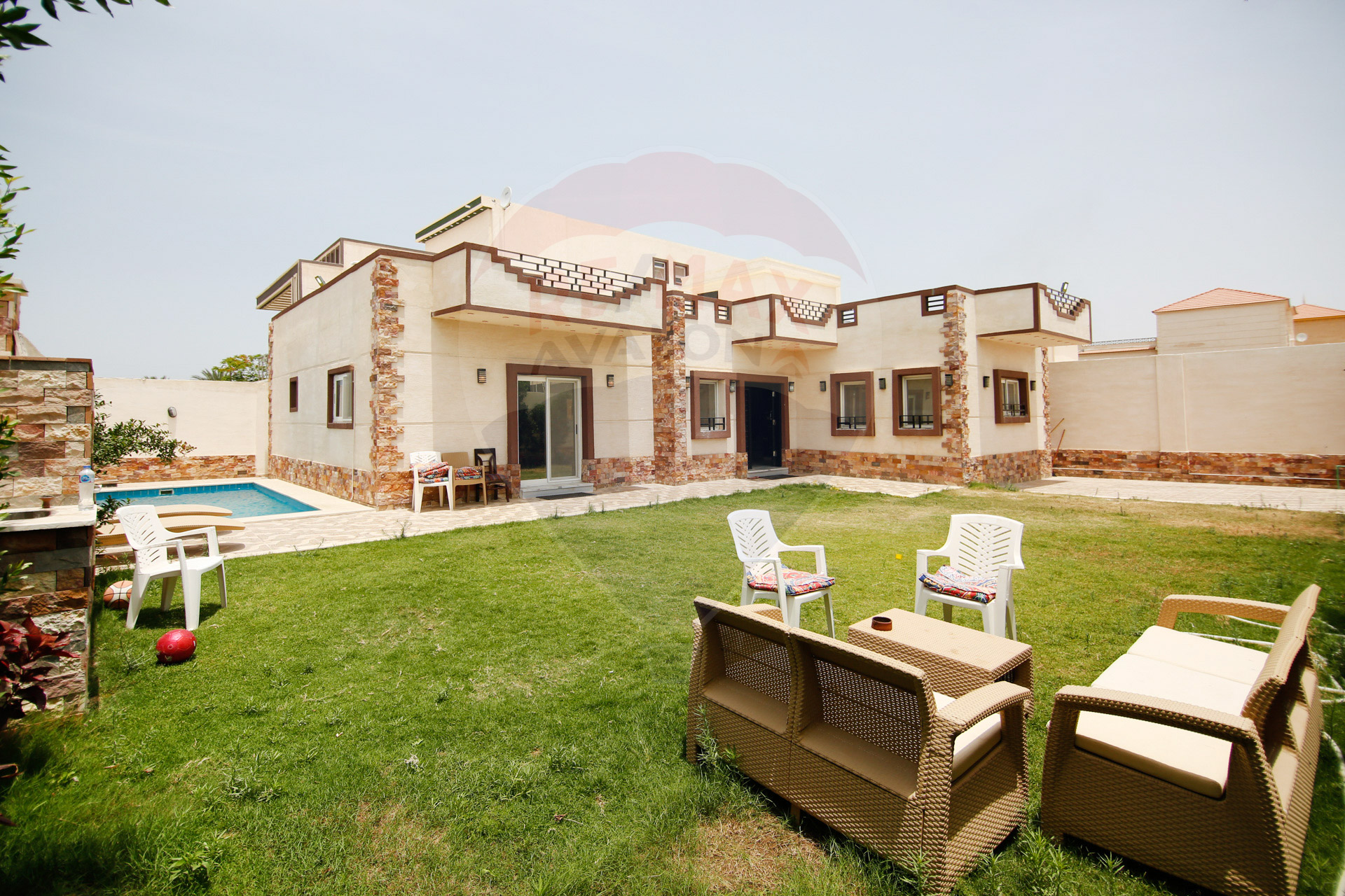 Furnished Villa for rent 400m king maryout (elmostshar mohamed slaam st branched from qurtupa st)