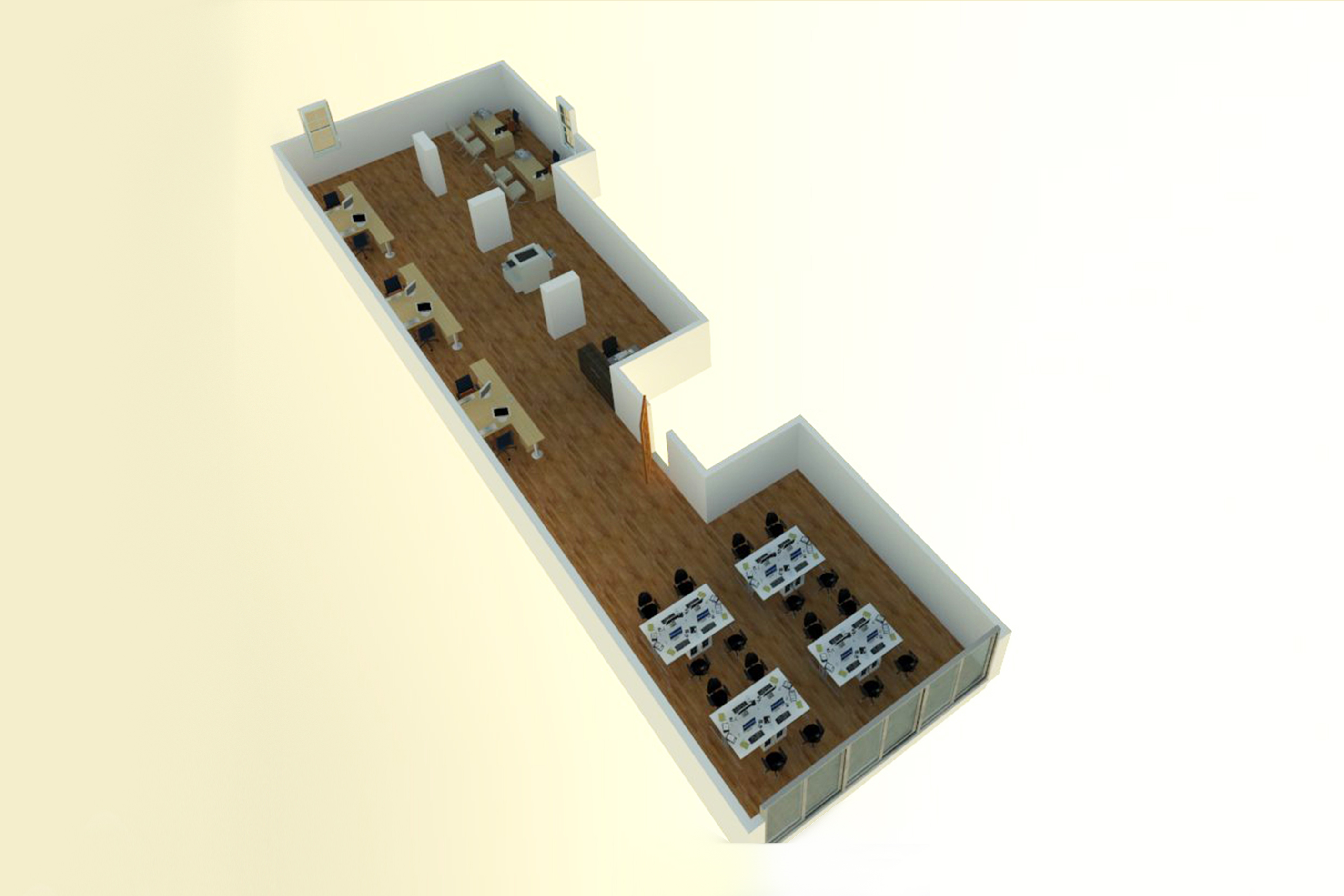 Administrative Mezzanine for Sale 210m Sporting (Abou Keir St.- sporting club)