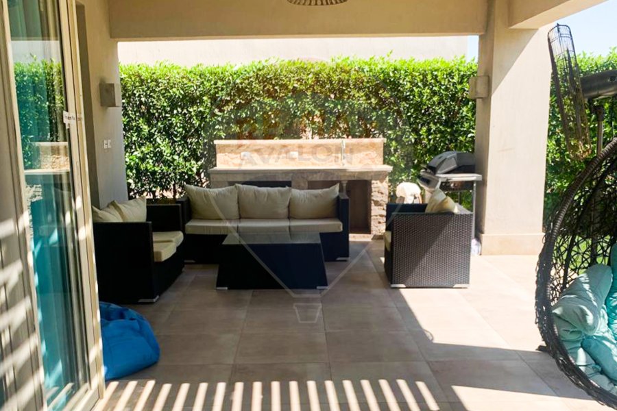 Ground floor chalet with garden for sale (Hacienda Bay - Sidi Abdel Rahman) 170 m + 164 m garden - 14,000,000 EGP
