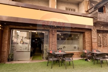 Equipped cafe for rent 220 m Al-Asafra (third number from the sea)