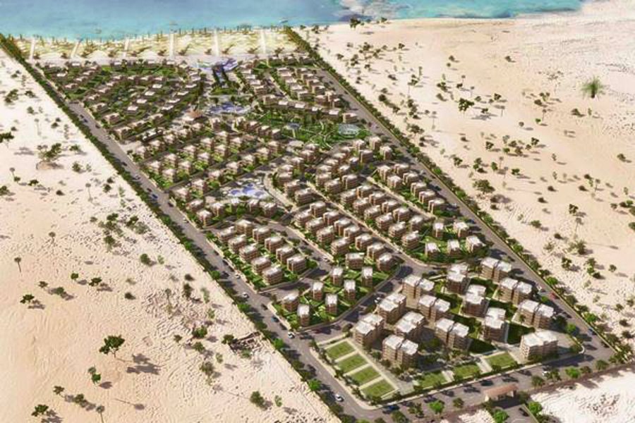 Ground chalet with garden for sale (Lamira) Ras El-Hekma 140 m
