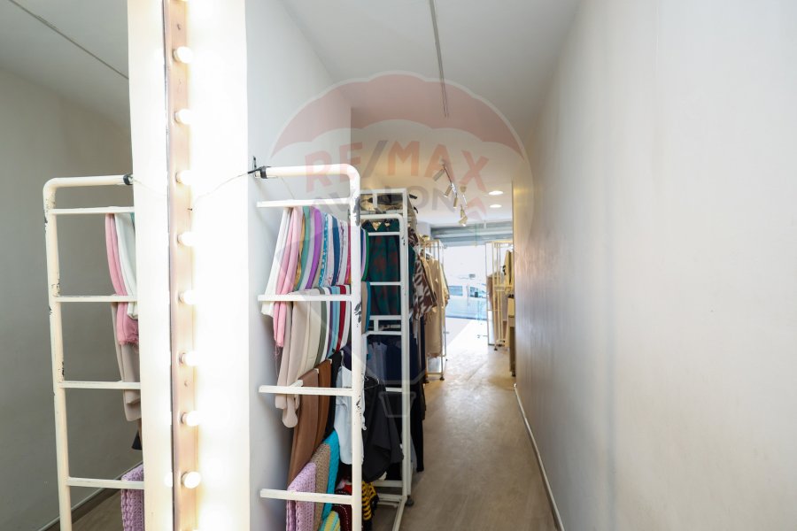 Commercial shop for rent 37 m Miami (Abdel Nasser St.- Golden Square)