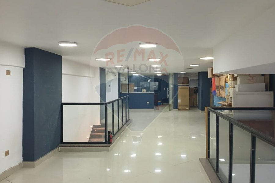 محل + صندرة للبيع 405 م الإبراهيميه (ش بور سعيد)