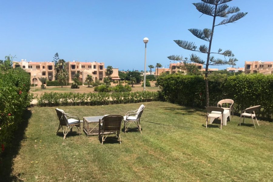 Ground duplex chalet with garden for sale (Marina 5) 220 m