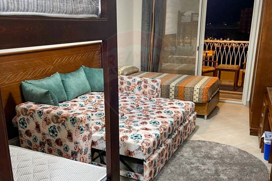 ستديو مفروش للايجار 54 م الساحل الشمالى (قرية اكوا فيو)