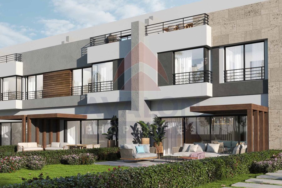 Town house for sale 212 m Palm Hills Compound Alexandria - 6,985,000 EGP. Facilities in payment