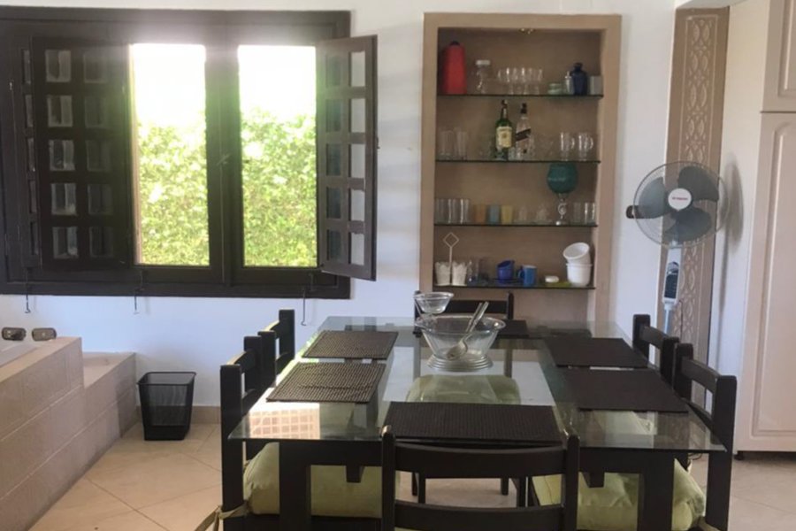 Ground duplex chalet with garden for sale (Marina 5) 220 m