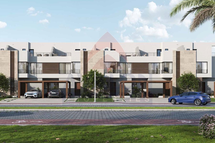 Town house for sale 212 m Palm Hills Compound Alexandria - 6,985,000 EGP. Facilities in payment