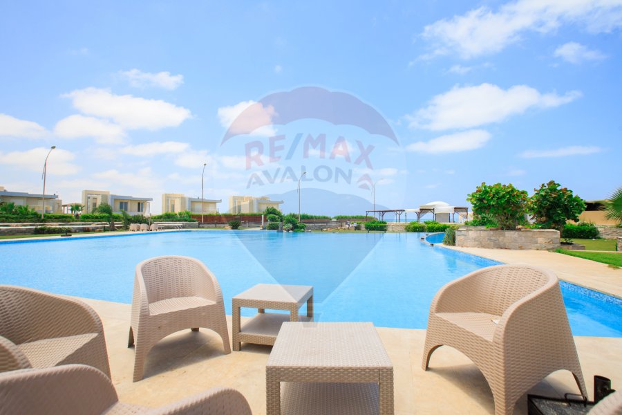 Villa for sale 1,010 m North Coast Sidi Kerir (Sidra Compound - First Row Sea)