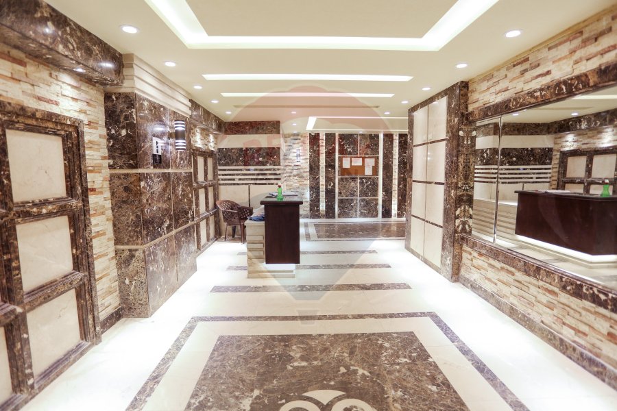 Administrative mezzan for sale 106 m Smouha (Fawzi Moaaz St.-Compound Smouha Heights)