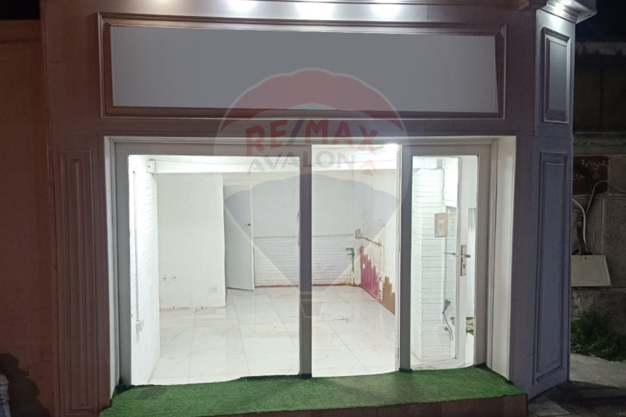 Shop for sale 28 m Roushdy (branched from Abu Qir st.)