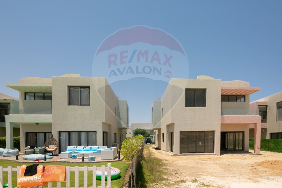 Standalone villa lagoon view for sale North coast (Bo Island - Sidi Abdel Rahman)