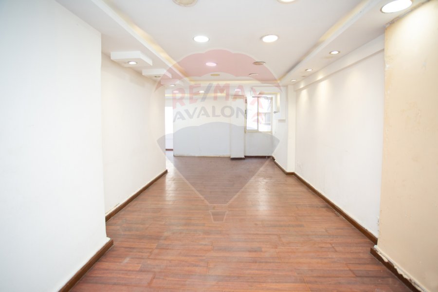 Administrative apartment for rent 70 m Louran (Abu Qir St.) - 20,000 EGP monthly