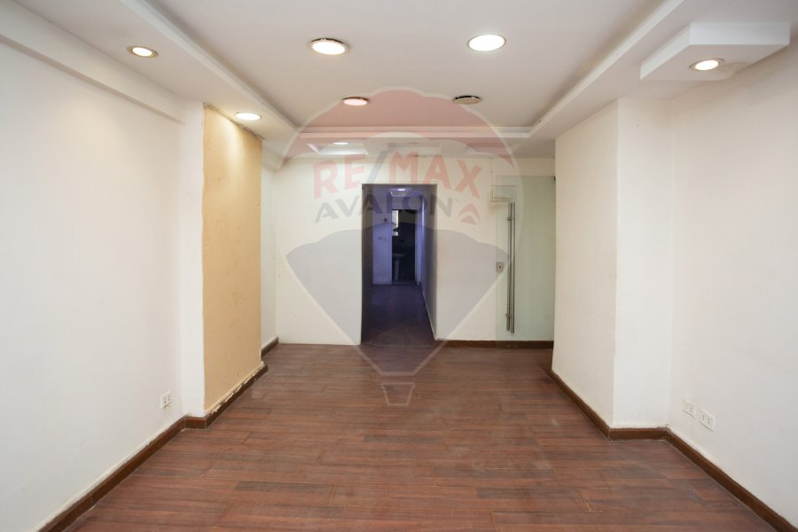 Administrative apartment for rent 70 m Louran (Abu Qir St.) - 20,000 EGP monthly