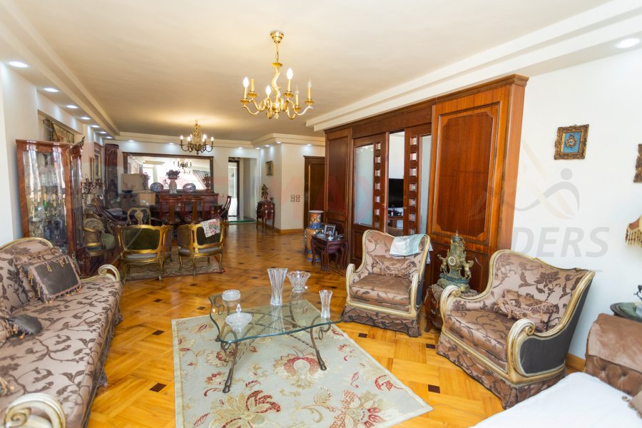 Apartment for sale 210 m Saba Pasha (steps from Abu Qir Street)