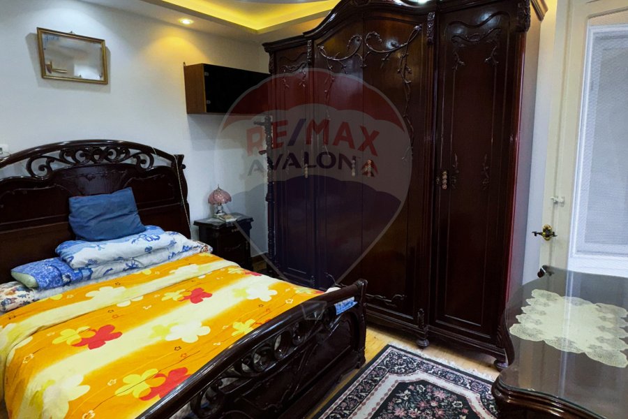 Furnished apartment for rent 150 m Smouha (Branched from Fawzi Moaz St)