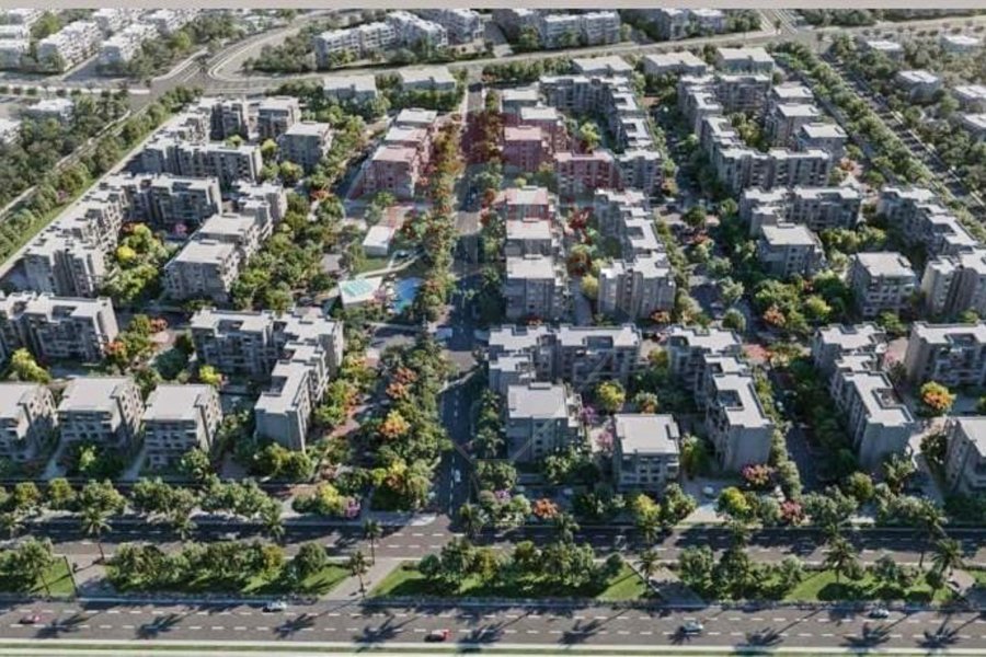 Apartment for sale in Palm Hills Badya (Boulevard Towers) 76 m
