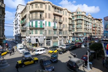 Administrative Apartment for rent 65m Elraml Station(El Shouhdaa St.)
