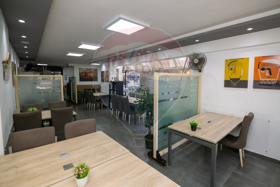 Administrative headquarters for rent, furnished 170 m Kafr Abdo (Al-Furat Building)