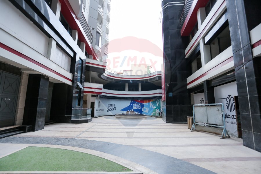 Administrative mezzan for sale 106 m Smouha (Fawzi Moaaz St.-Compound Smouha Heights)