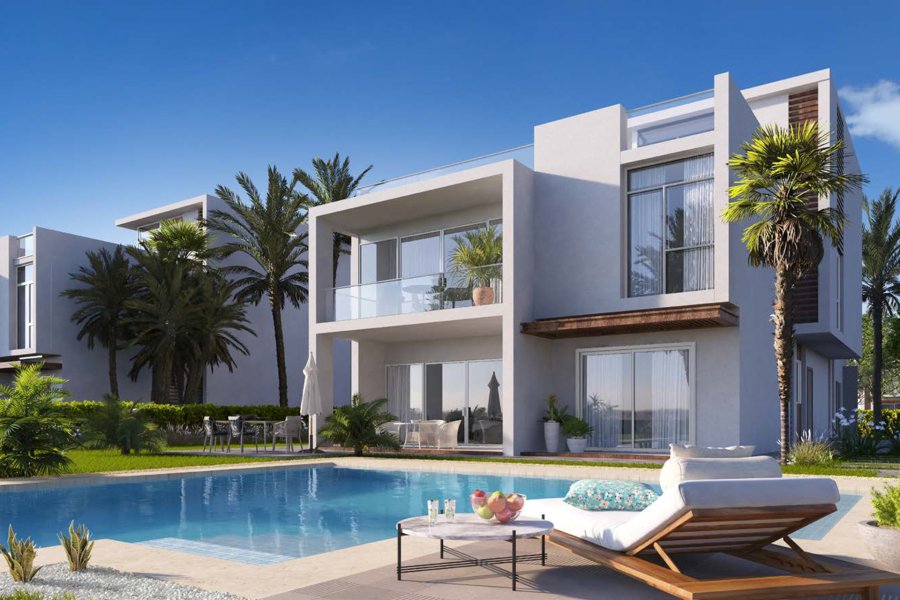 Penthouse for sale (Mazarine - El Alamein) 71 m + 79 terrace