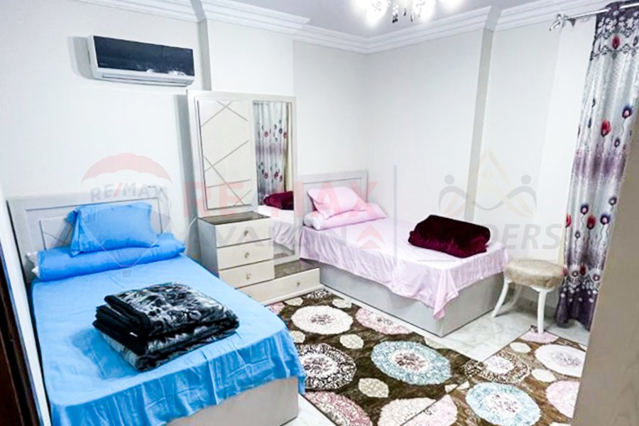 Furnished apartment for rent 130 m El Shatby (Port Said St.)