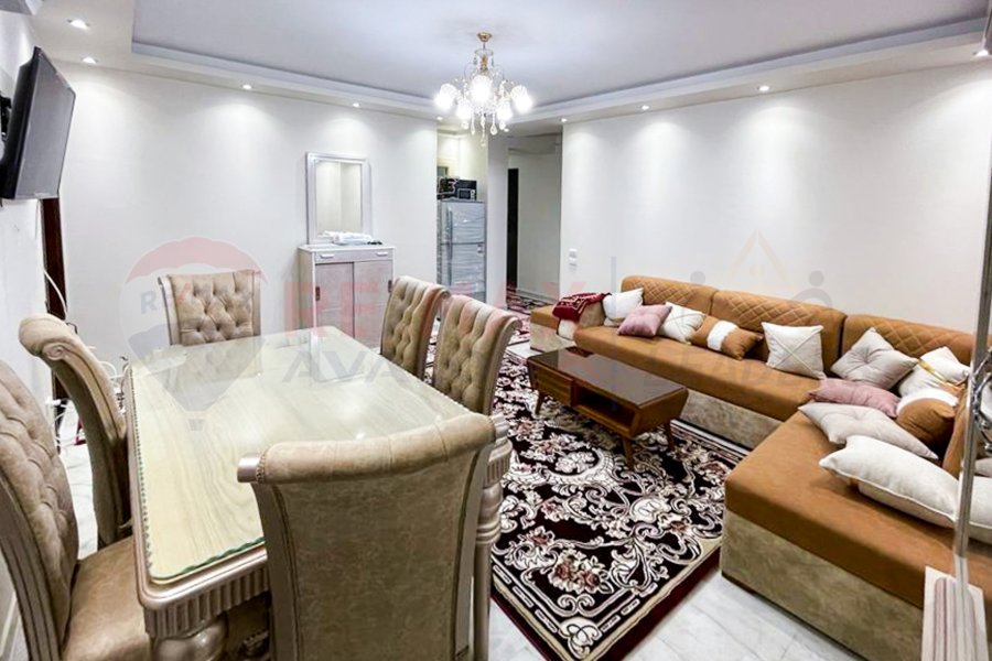 Furnished apartment for rent 130 m El Shatby (Port Said St.)