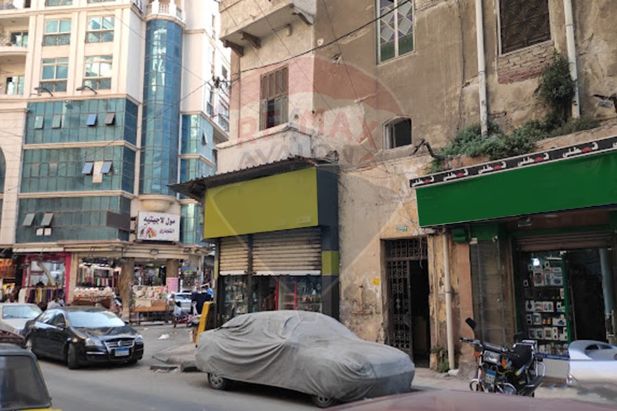 Shop for sale 610 m Ibrahimia (Lageteya main st)