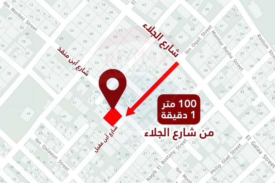 Shop for Sale 16 m Victoria (Near El Galaa St. - Intersection of Ben Monqez St. with Ben Aqeel St.)