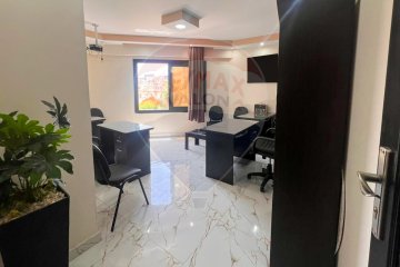 Furnished administrative headquarters for rent 135 m Raml Station (Shakour St.)