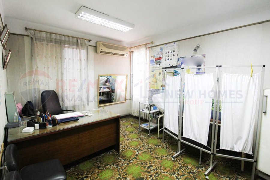 Furnished clinic for rent 40 m Sporting (Port Said Street)
