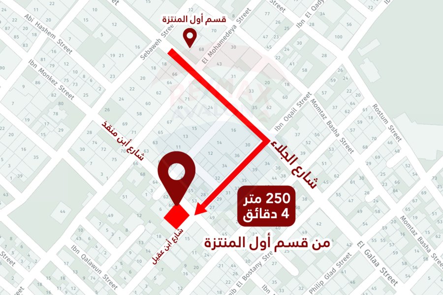 Shop for Sale 16 m Victoria (Near El Galaa St. - Intersection of Ben Monqez St. with Ben Aqeel St.)