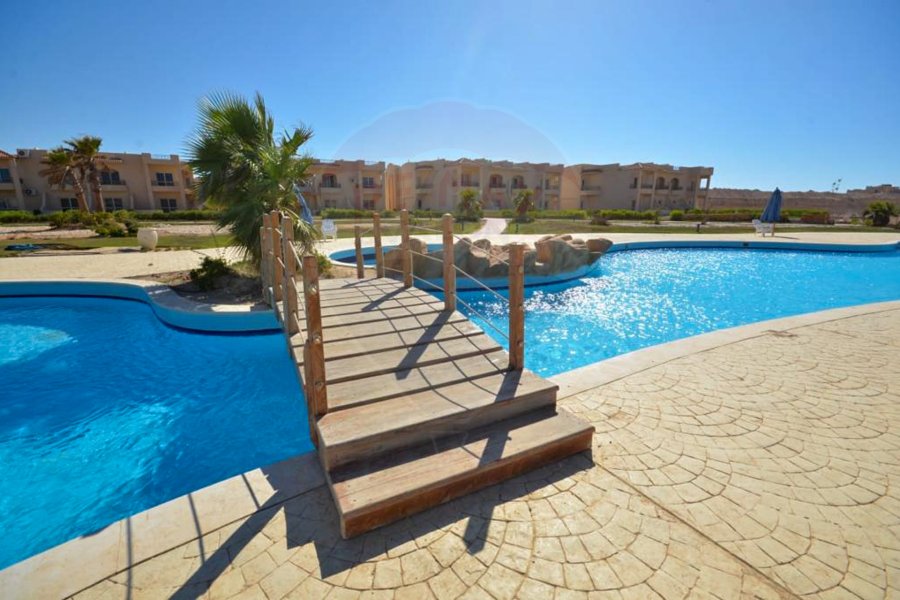 Ground chalet with garden for sale (Coral Hills - Ras El Hekma) 127 m + 60 m garden
