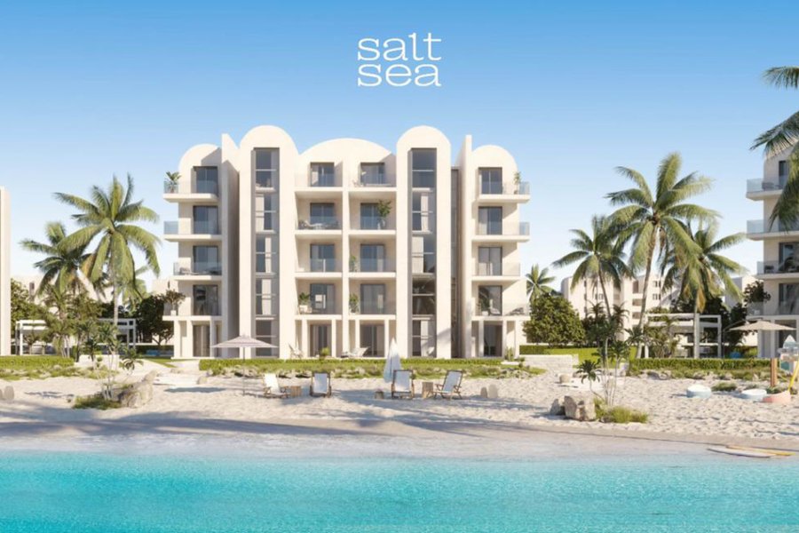 Twin chalet for sale (Salt Tatweer misr - Ras Al-Hikma) 330 m