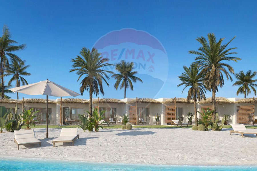 Ground chalet + Garden for Sale north coast (Ras El Hekma - Hacienda west)