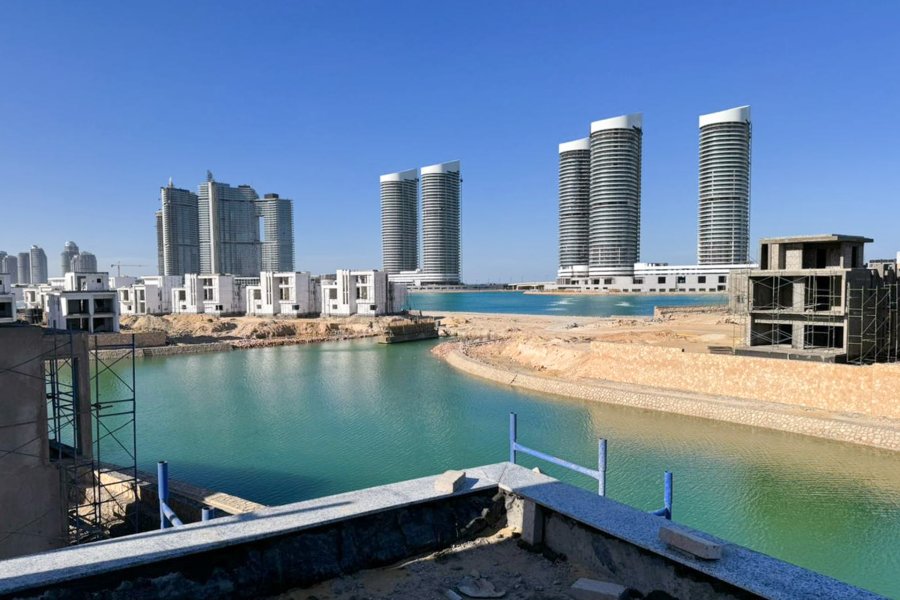 شاليه أرضي بجاردن للبيع (مزارين ريا - العلمين الجديدة) 154 م