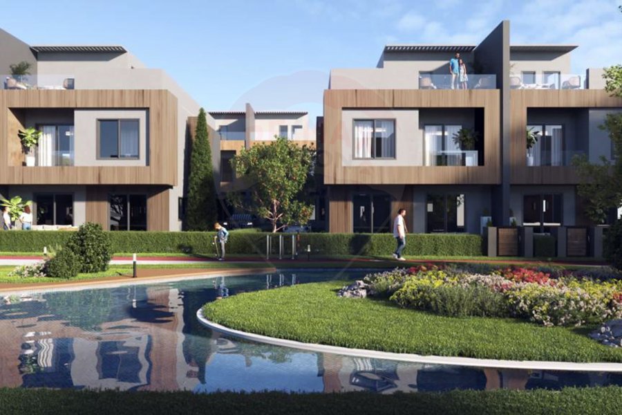 villa town house for sale 210m october (Compound West woods Sun Capital)