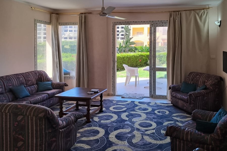Ground floor duplex with garden for sale (Marina Valley) 168 m + 105 m garden - 3,500,000 EGP