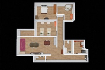 Apartment for sale 130 m New Smouha ( Smouha Elegance Towers )