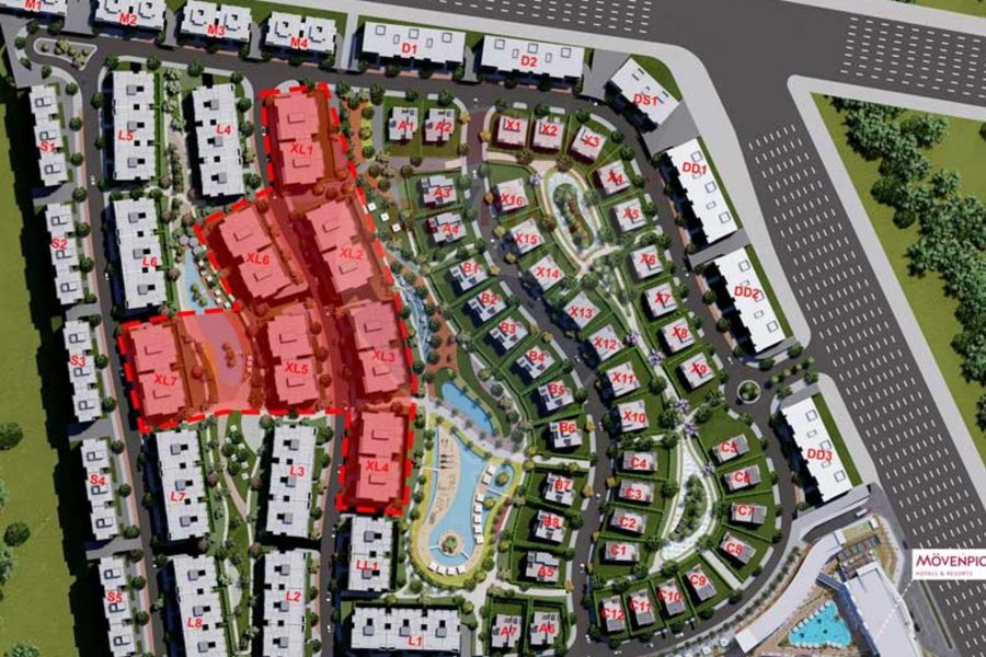 Apartment for sale 135 m (Marina Heights - Mostaqbal City)