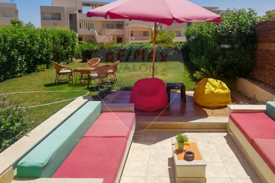شاليه ارضى بجاردن للبيع (هاسيندا باى ) 380 م