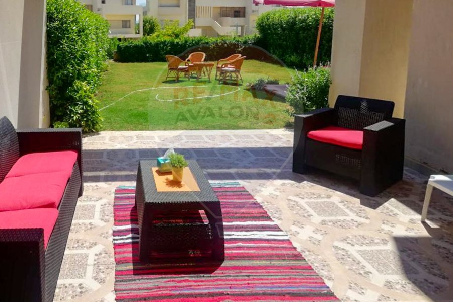 شاليه ارضى بجاردن للبيع (هاسيندا باى ) 380 م