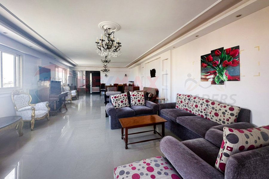 Furnished apartment for rent 227 m Gleem (Mostafa Maher St.)