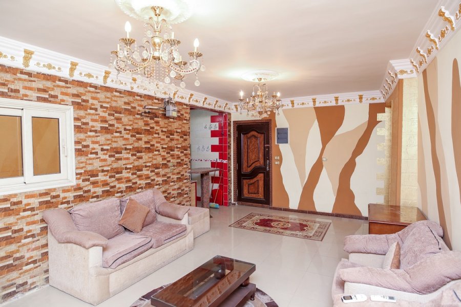 Furnitued Apartment for rent 140m (Next To the Spanish Embassy-Fouad St.