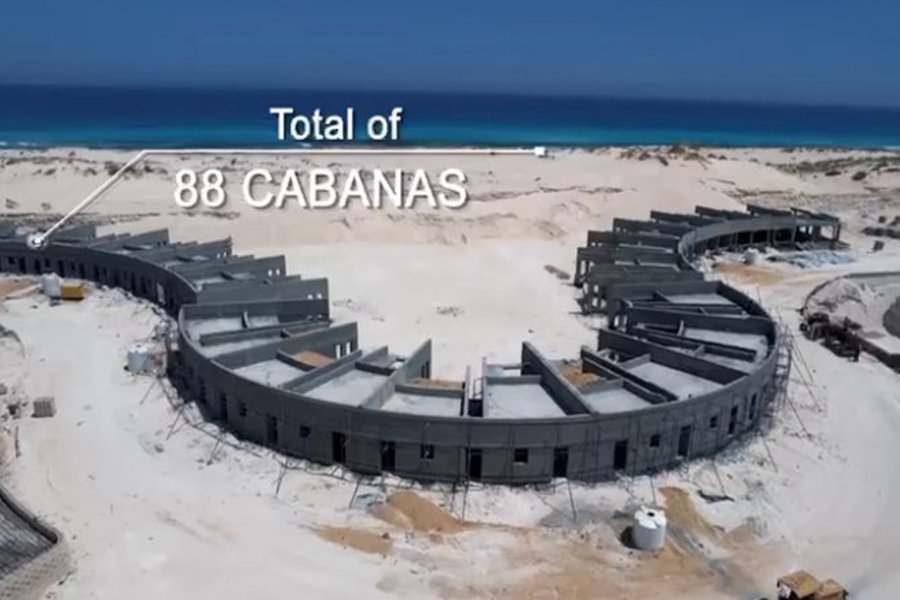 Chalet for sale (Sea shore - Ras Elhekma) 100 m